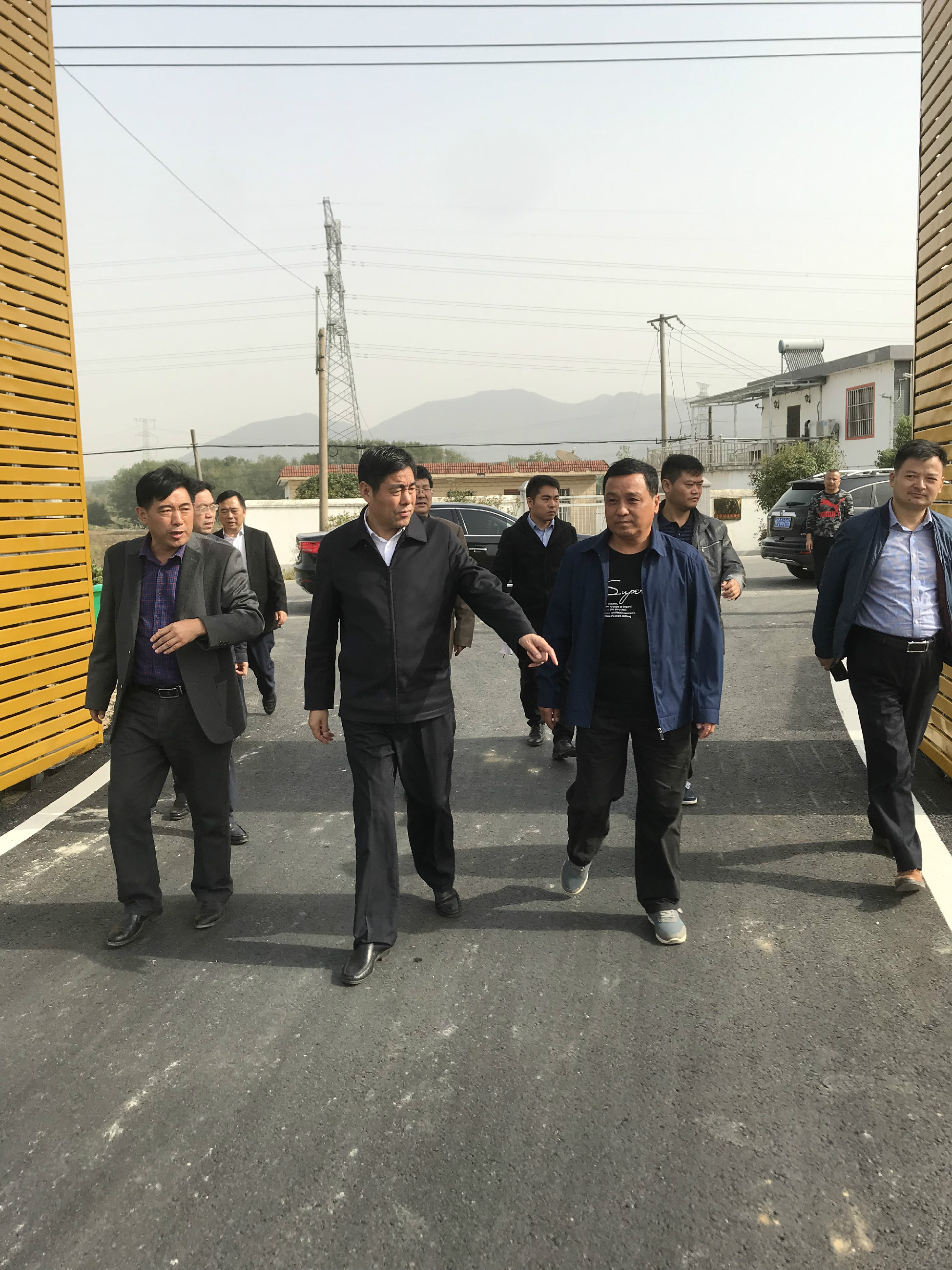 安徽省農(nóng)業(yè)廳領(lǐng)導(dǎo)來(lái)我公司指導(dǎo)工作